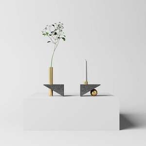 Handmade Metal <b>Vases</b> Antique Flower Pots Luxury Metal Urns Decorative Planters Modern Centerpieces for Stylish Homes - Product Image 5