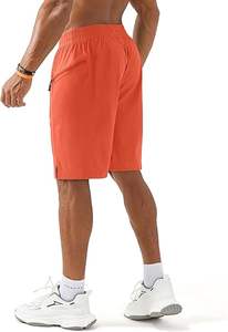 Pantalones Cortos Casuales para Hombre, Antiarrugas, de la Mejor Calidad, Transpirables, con Cintura Elástica, de Encaje, Spandex/Algodón, Color Sólido - Product Image 2