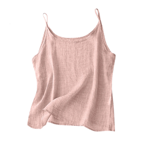 Top Deal para mujer sin mangas tejido cuello redondo tanque Cami Color sólido alta calidad Hogar y vestido cómodo hecho en Bangladesh - Product Image 5