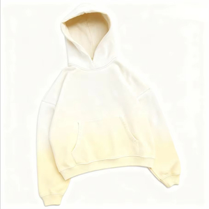 Pull-over épais surdimensionné en coton 100% chiné, délavé au soleil, vintage, personnalisé avec broderie, style streetwear d'hiver - Product Image 6