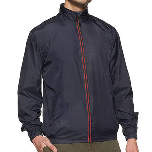 Veste coupe-vent en coton pakistanais pour hommes, grande taille, vêtements de sport décontractés/de rue, fermeture éclair, vêtements chauds coupe-vent - Product Image 1