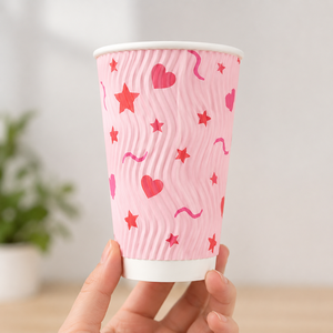 Vasos de Papel Kraft de Doble Pared Allwin Packfactory Premium de 10oz, 12oz y 16oz para Café Filtrado y Vertido en Cafeterías - Product Image 3