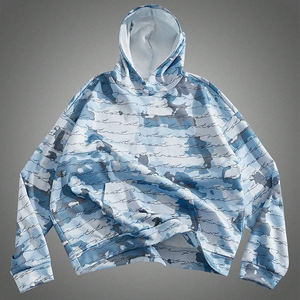 Sudadera con capucha y logotipo personalizado para hombre Street Hip-hop Print Casual Versátil para invierno Técnica bordada Sólido de moda - Product Image 1