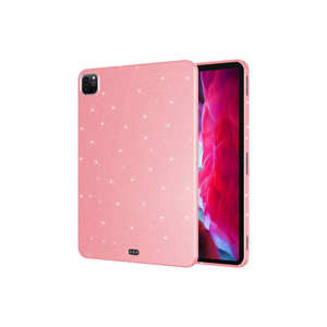 Étui de protection en TPU brillant Netzy pour iPad Pro 11 2020, housse de tablette SAFA en coton rose - Product Image 2