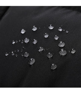 Wholesale Outdoor Custom Warm Utility <b>Canvas</b> Stand Collar Front Logo Long Hoodie Puffer <b>Jacket</b> for Men - Product Image 3