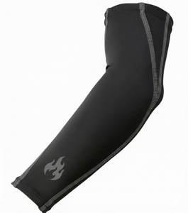 Manchons de bras sans couture personnalisés avec motif, respirants, anti-UV, pour la gym, le sport, la protection des coudes, vente en gros, pour l'extérieur - Product Image 2