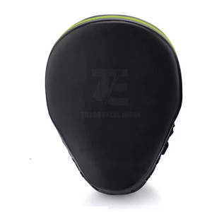 แผ่นโฟกัสป้องกันมือสำหรับชกมวย รูปทรงโค้ง วัสดุหนัง คุณภาพดีที่สุด ลดราคาพิเศษ ขนาดและสีตามสั่ง - Product Image 2