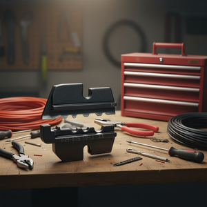 Matrices de sertissage Knipex pour cosses de câbles non isolées, connecteurs à sertir et embouts de câbles – Pince à sertir les fils - Product Image 3