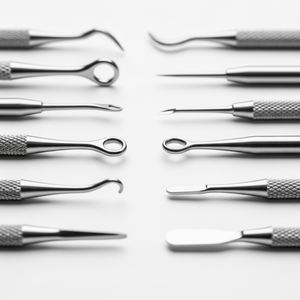 Outils avancés d'extraction des points noirs et des boutons pour les soins du visage |   Kit de suppression des boutons et des comédons en acier inoxydable - Product Image 4