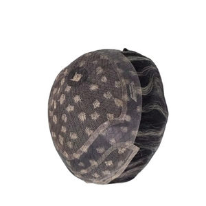 Perruque et toupet 100% cheveux humains, cheveux vierges chinois Remy, prothèse Taz Hair BD Lace Front Water Wave - Product Image 6