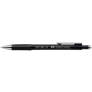 Lápiz Mecánico Faber-Castell GRIP 1345 Negro Metálico 0.5mm B - Product Image 1