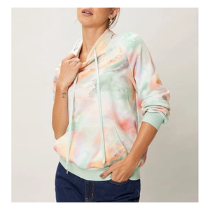 เสื้อมีฮู้ดแขนยาวของผู้หญิงเสื้อแนวสตรีทเสื้อมีฮู้ดลำลองแฟชั่นดีไซน์ใหม่ฤดูใบไม้ร่วงฤดูหนาว - Product Image 2