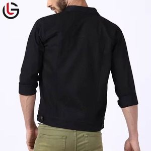 Hot Selling <b>Lightweight</b> High Street Style 100% Cotton Eco Friendly Men's Vintage <b>Denim</b> <b>Jacket</b> - Product Image 4