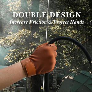 Gants d'équitation professionnels en cuir personnalisables Gants d'hiver légers et respirants en vente - Product Image 5