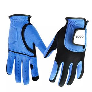Gants de golf pour adultes avec logo personnalisé du meilleur fabricant Gants de golf respirants en cuir de mouton Cabretta Prix de gros Utilisation sportive - Product Image 4