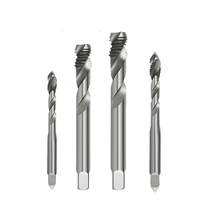 Tap Mesin HSS M2 Spiral Flute Berkualitas Tinggi, Sudah Digiling, Presisi, Ulir Metrik, Harga Pabrik, Garansi 3 Tahun, DIC