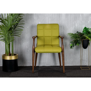 Silla de madera de estilo de lujo elegante y moderna, estructura duradera para el hogar, oficina, sala de estar, comedor, Hotel, uso al aire libre - Product Image 2