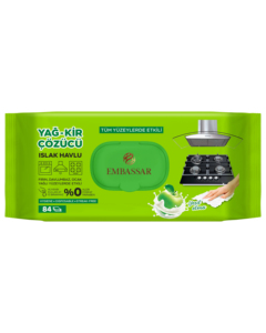 Advanced Apple Fragrance Wet Wipes Strong Kitchen Cleaning <b>Disposable</b> Towels for Grease and Dirt Removal - Product Image 2