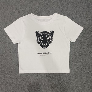 เสื้อครอปคอกลมแขนสั้นสำหรับผู้หญิง, เสื้อยืดครอปผ้าฝ้ายคุณภาพสูงจากบังคลาเทศ - Product Image 6