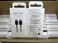 Kabel USB-C ke USB-C 1m (5A) Original Pabrik EP-DN975 Pengisian Cepat untuk Samsung Galaxy Seri S (S20, S21, S22, S23, S24)
