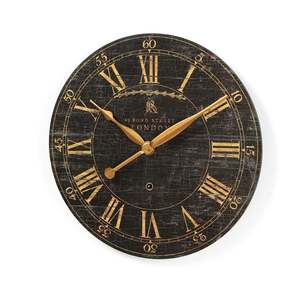 Horloge murale moderne HORLOGES murales Quartz Salon Verre et cristal Style antique Double face sépare circulaire - Product Image 6