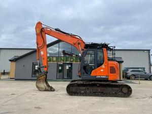 Excavatrice sur chenilles hydraulique Doosan DX140LCR-5, moteur Perkins, haute efficacité, certifiée CE ISO EPA, garantie 1 an, bon état - Product Image 6