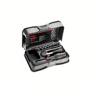 Usag 12-Piece Assortment of Hexagonal <b>Sockets</b> in Inches ABS Case - Product Image 2