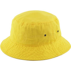 Venta caliente logotipo personalizado sombreros de cubo de alta calidad de punto estilo único Casual viaje uso diario pesca protección solar cuatro - Product Image 3