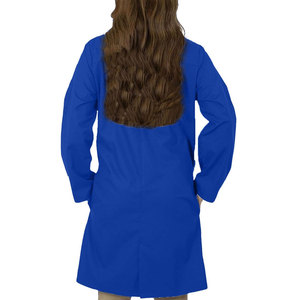 Mezcla de algodón ajuste profesional OEM mujeres laboratorio batas manga larga uniformes médicos 2025 en tamaño adulto - Product Image 2