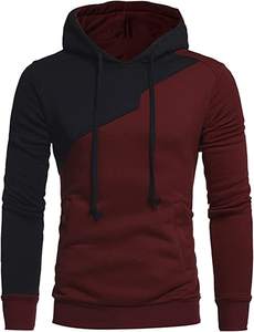 <b>Mens</b> Regular Fit Long Sleeve Pullover Fleece <b>Hoodie</b> - Product Image 5