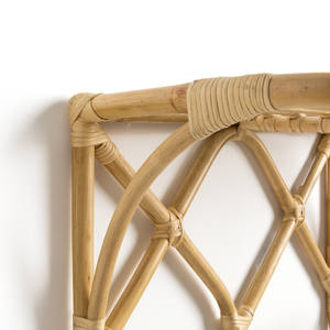 Unique Design Hand Wicker Natural Rattan Wall Shelf With <b>Coat</b> <b>Hook</b> Hanger Cloth Wall Mounted Shelves Home <b>Decoration</b> - Product Image 5