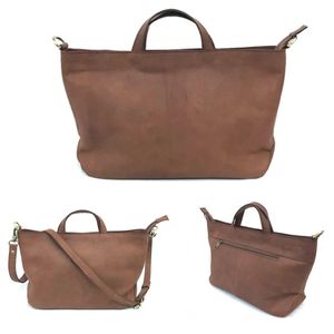 Bolso de Mano para Portátil de Cuero de Grano Completo Hecho a Mano de Primera Calidad, Bolso de Trabajo Duradero con Textura Suave y Silueta Relajada de Indonesia - Product Image 4