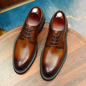 Chaussures habillées confortables doublées de peau de mouton avec lacets réglables et talon antidérapant pour hommes - Product Image 3