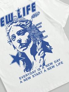 Camiseta de algodón 100% personalizada para hombre, ropa informal de alta calidad, diseño sólido, serigrafiado, precios competitivos - Product Image 4