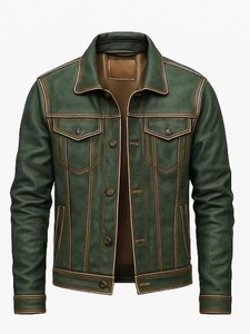 แจ็กเก็ตหนังสำหรับผู้ชาย - Product Image 5