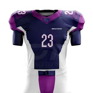 Uniforme de fútbol americano de buena calidad Precio competitivo Uniformes de fútbol americano de etiqueta privada - Product Image 3