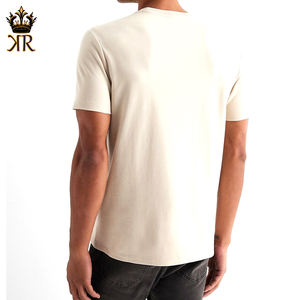 เสื้อยืดคอกลมผ้าฝ้ายแท้ 100% แบบคลาสสิก ขายส่ง แห้งเร็ว เนื้อผ้าถักเบา ระบายอากาศดี ทรงโอเวอร์ไซส์ ไซส์พลัส ลายพัฟ 3 มิติ แบบยูนิเซ็กซ์ สีพื้น สำหรับผู้ชาย - Product Image 3