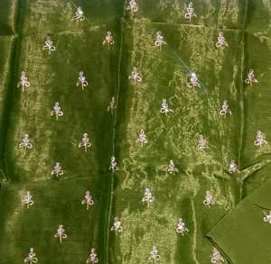 ชุดสูทผู้หญิงแฟชั่นอินเดียปักด้วยมือดีไซน์เนอร์ทันสมัยสำหรับงานปาร์ตี้ทำจากผ้าโปร่งบาง - Product Image 2