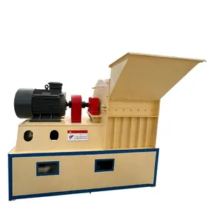 Easy operation wood pulverizer wood crusher machine for making 1-5mm sawdust
