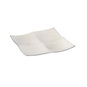 Accueil Hôtel Restaurant Vaisselle Plat De Service Alimentaire Plateaux En Métal Carrés Taille Personnalisée Plateau De Service En Métal Poli Brillant - Product Image 1