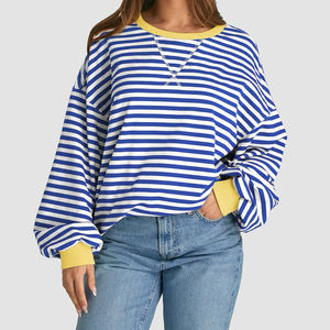 เสื้อฮู้ดดี้ผู้หญิงแบบสวมหัว คอกลม ดีไซน์บุซับใน กันลม ระบายอากาศได้ดี คุณภาพสูง สำหรับฤดูใบไม้ร่วงและฤดูหนาว พร้อมปักโลโก้ตามสั่ง - Product Image 2