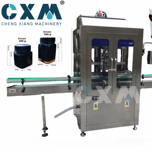 เครื่องบรรจุของเหลวแบบลูกสูบความแม่นยำสูง CXM สำหรับน้ำผึ้ง แยมผลไม้ งาบด พร้อมระบบปิดฝาและติดฉลาก สายการผลิต - Product Image 1