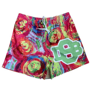 2025 pantalones cortos de gimnasio para hombres 100% poliéster transpirable Casual Nylon Camo Cargo Diseño impresión Digital para actividades al aire libre - Product Image 3