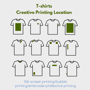 T-shirts unisexes avec impression de logo, t-shirts en coton avec impression en relief, vêtements personnalisés avec impression 3D en relief, étiquettes de vêtements texturées, t-shirts pour hommes de luxe - Product Image 5