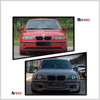 Kit carrosserie avant style M-Tech pour pare-chocs avant, accessoires extérieurs pour BMW Série 3 E46 1999-2004