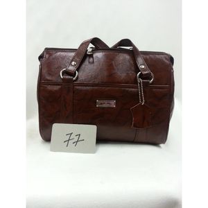 Sac à main en cuir souple durable de style américain pour femmes, fermeture éclair imperméable, sacs à main légers fabriqués en Inde - Product Image 3
