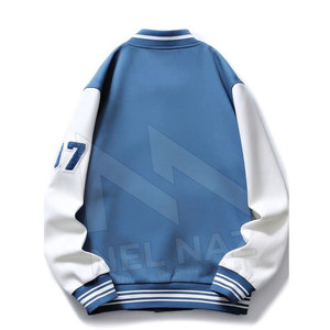 Blousons Letterman en Laine pour Hommes, Broderie Personnalisée de Haute Qualité, Style Urbain Hiver, Vente Chaude - Product Image 2