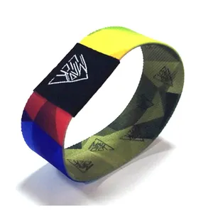 RFID wristband polyester elastic fabric bracelet NFC tag waterproof smart RFID wristband