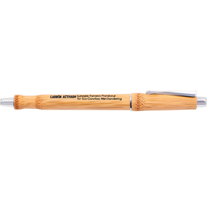 Penna Promozionale in Bambù Sostenibile per Merchandising Eco-Consapevole - Product Image 3