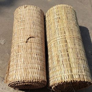 Woven <b>Bamboo</b> Matting Various Design for Ceiling <b>Floor</b> Walls Decor Natural Weaving Plywood Sheets - Product Image 5